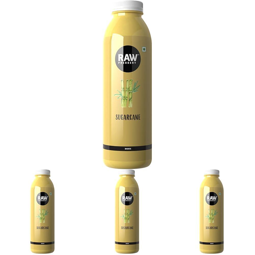Raw Pressery Raw Pressery Sugarcane Juice, 1000 ml (Pack of 4)