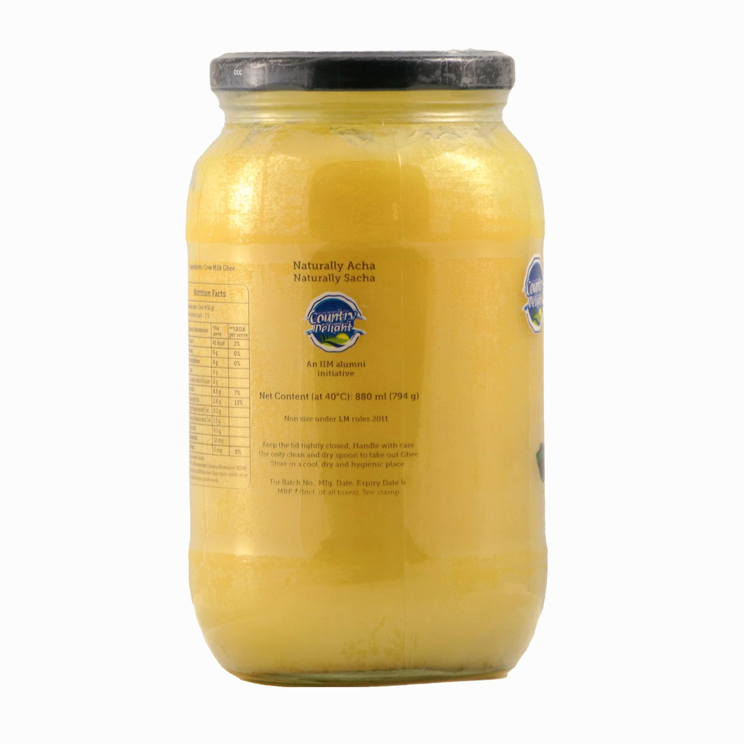 Country Delight Country Delight Desi Danedar Cow Ghee Plus 880 millilitre (Special Limited Edition)