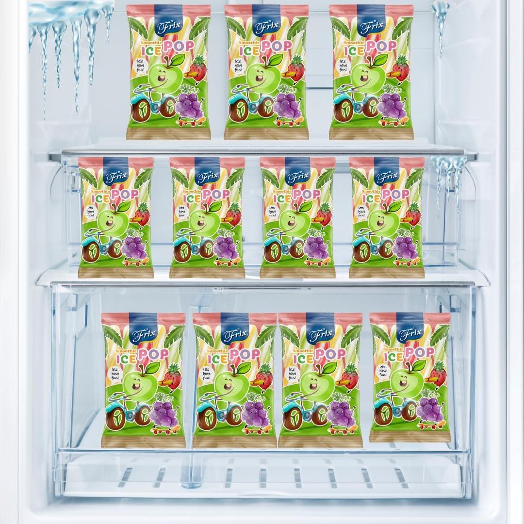 Frix. Frix Ice Pop I Freezer Pops I Teeth Friendly I Smoothie - (450ml)