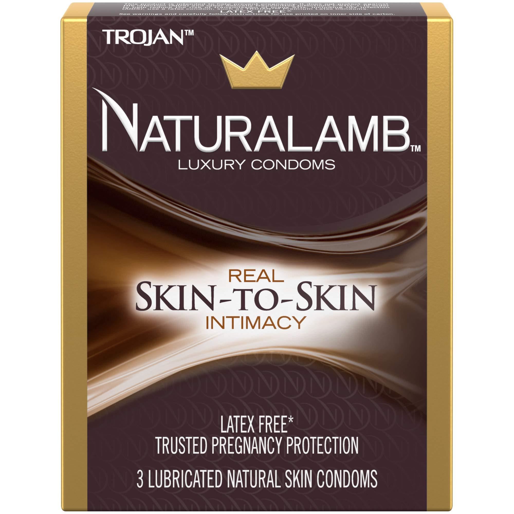 Paradise Products Trojan Naturalamb Luxury Condoms - 3 CT