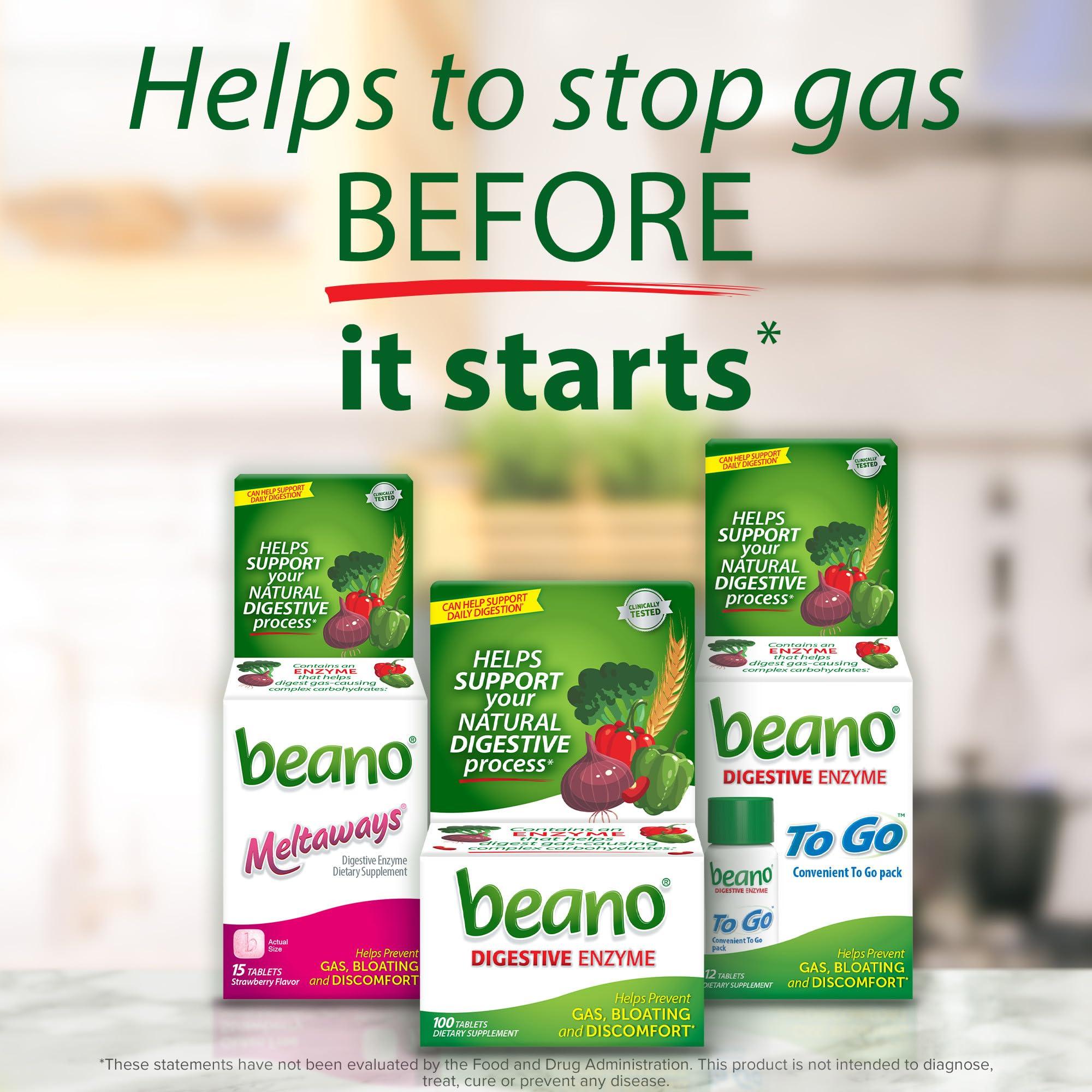 Beano Beano Gas Relief Digestion (150 tablets) (150 tablets (1 bottle))