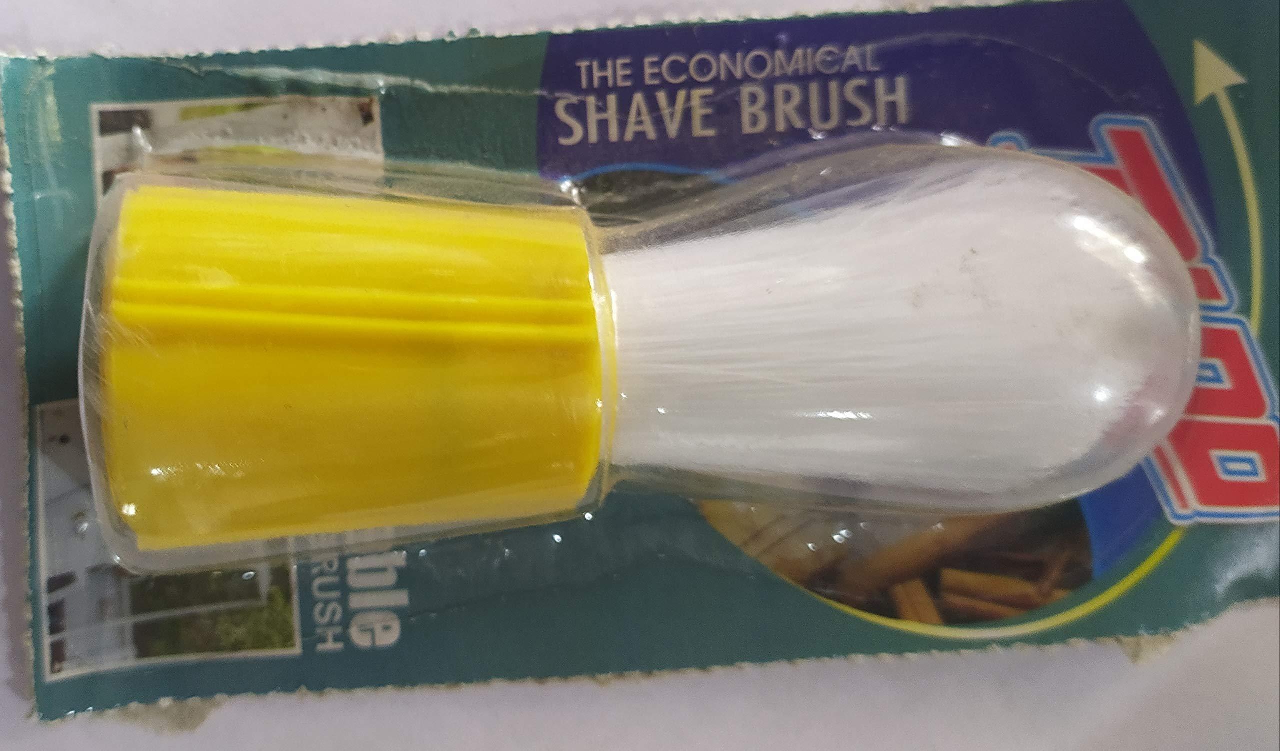 Generic PSJS Combo pack of Gilletin safety shaving razor for clean & smooth shave set of 3pcs in silver colour along with 1piece shaving brush