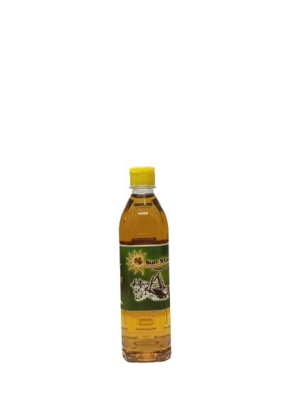 Sun Star Oil Mill Sun Star Sesame Oil | Til OIl | Gingelly Oil Cold Pressed |Cooking Oil | 100% Pure | 100% Natural (500 ml)