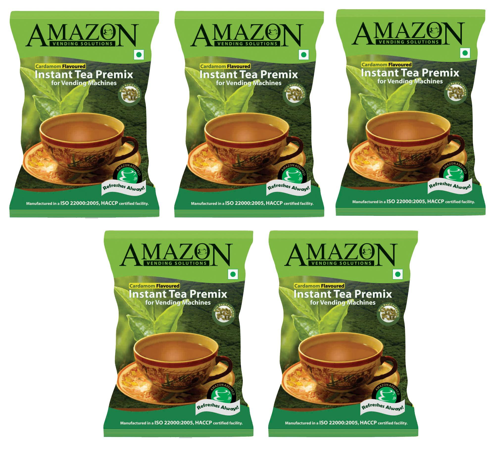 AMAZON Amazon 3 in 1 Instant Cardamom Tea Premix (Premix Contains Tea, Milk and Sugar) for Vending Machines 5 Kg