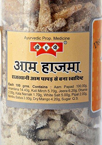c a p CAP Aam Slice Pachak Churan Khatta Mitha Digestive Tasty Healthy Mango - 190 GMS Each (Pack of 2)