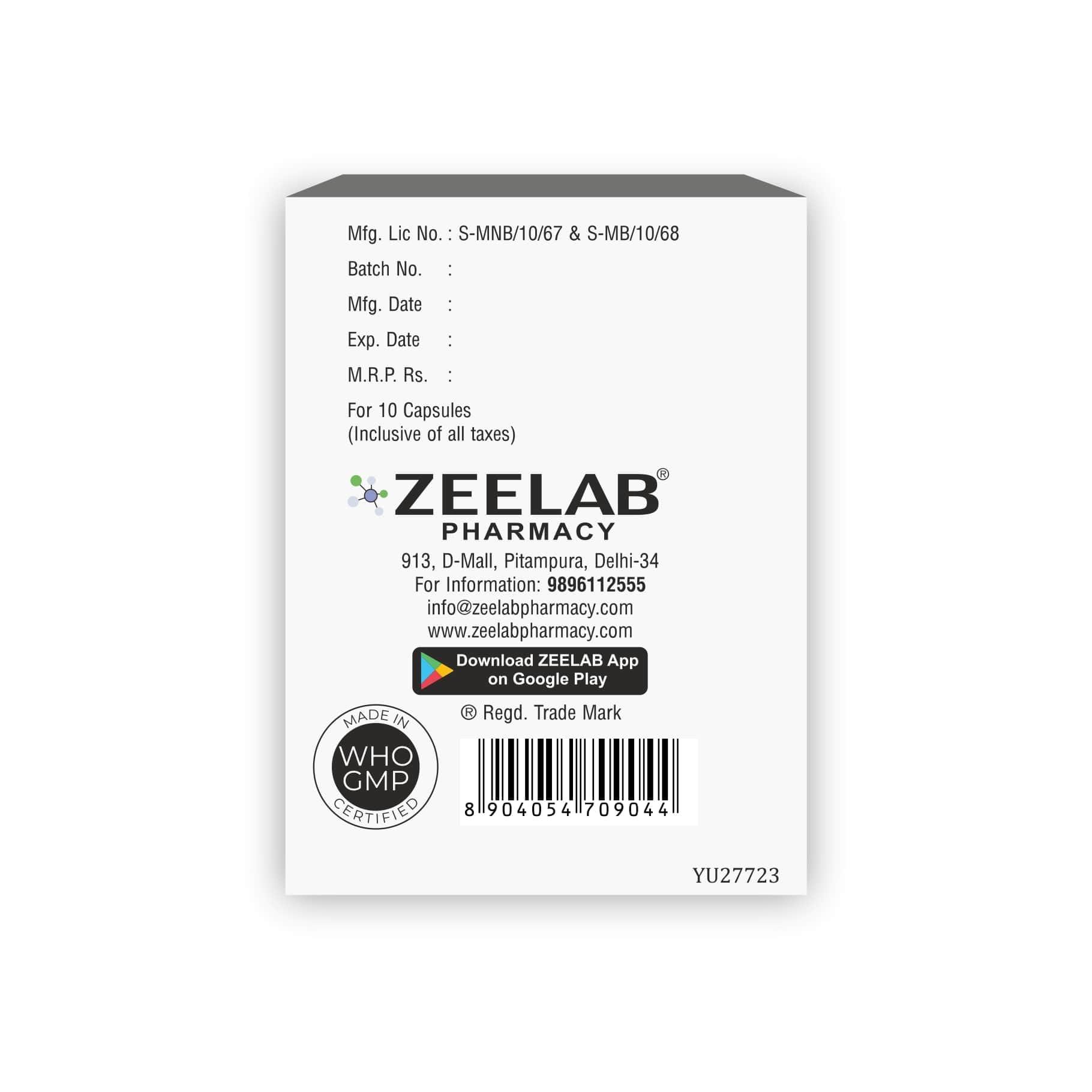 Zeelab Zeelab Zevion 400 Vitamin E Caps, 100% Natural (30 Caps) (Pack Of 5)