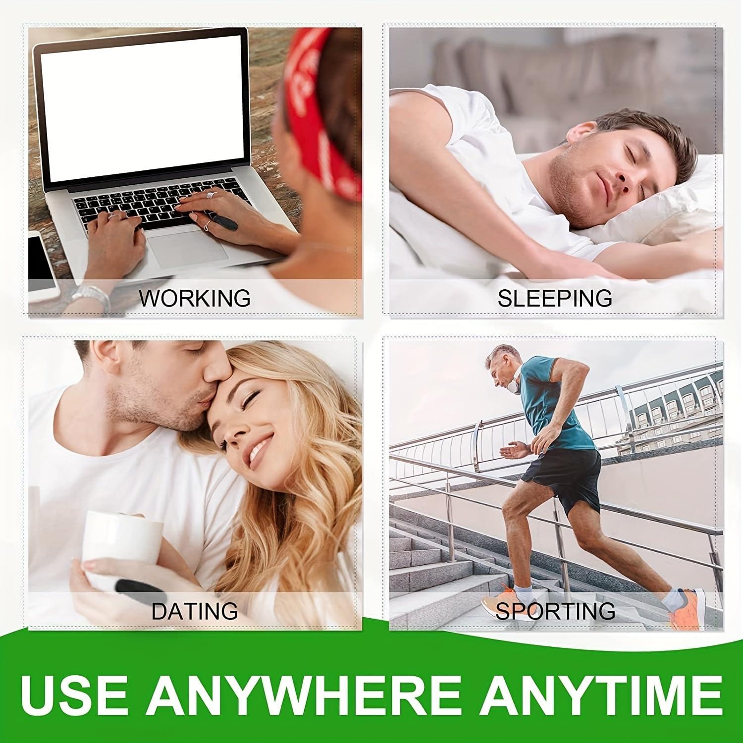 BWOGUE BWOGUE Hand Pressure Point Clip, 1 Pack Detoxification and Slimming L14 Acupressure Point Clip, Migraine Relief Clip Drug Free Acupressure Hand Natural Headache, Migraine, Tension Relief (Black)