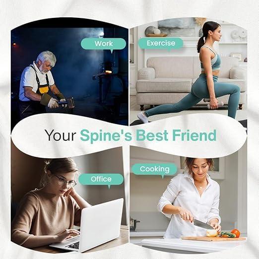 GROWTOP GROWTOP Sacroiliac SI Joint Hip Belt - Lower Back Support Brace for Men and Women - Hip Braces for Hip Pain - Pelvic Support Belt - Trochanter Belt