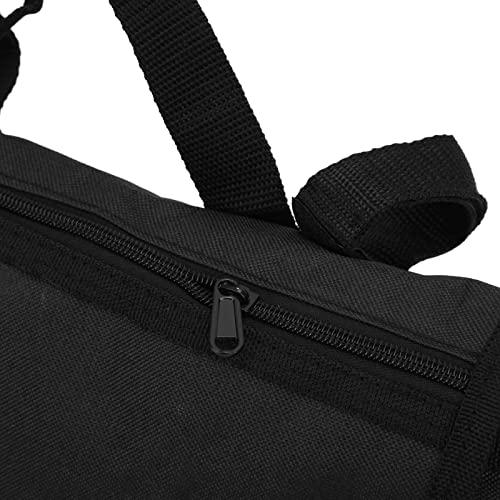 Luroze Walker Storage Bag, Strong Durable Waterproof Lightweight 600D Encrypted Polyester Fabric Scooter Walker Wheelchair Carry Case Black