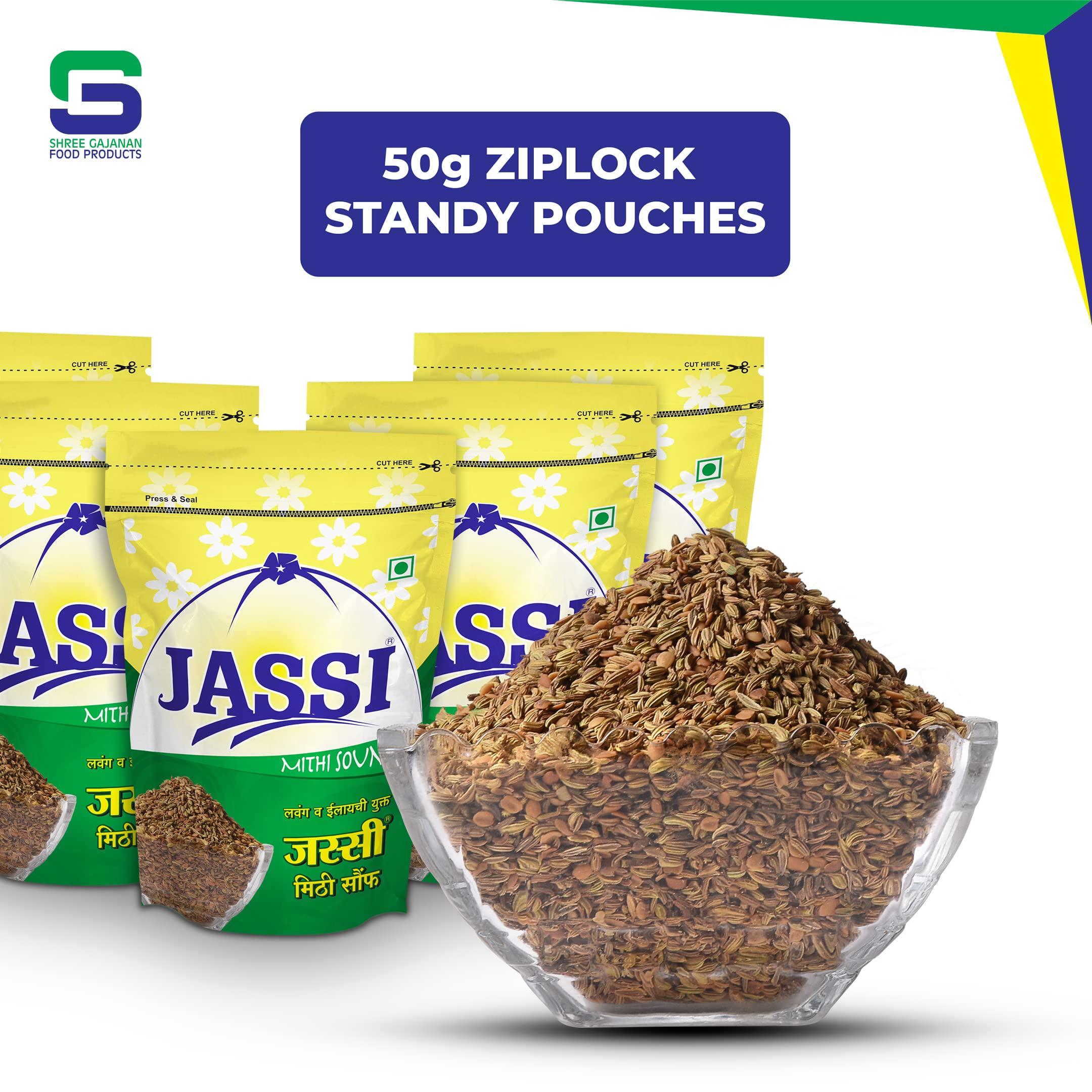 JASSI MITHI SOUNFF JASSI MITHI SOUNFF Mouth Freshener Mukhwas (Pack of 16 Pouches each 50 Gm)