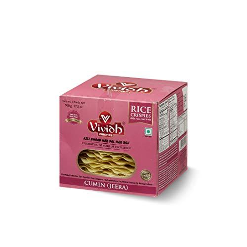 Ganesh Papad Ganesh Papad ( Vividh) Rice Crispy Jeera Khichiya Medium Size 5" 500 gm