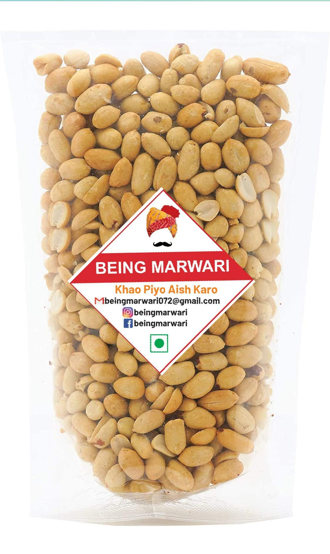 Being Marwari Being Marwari Roasted Salted Peanuts (Skin Removed), 400g