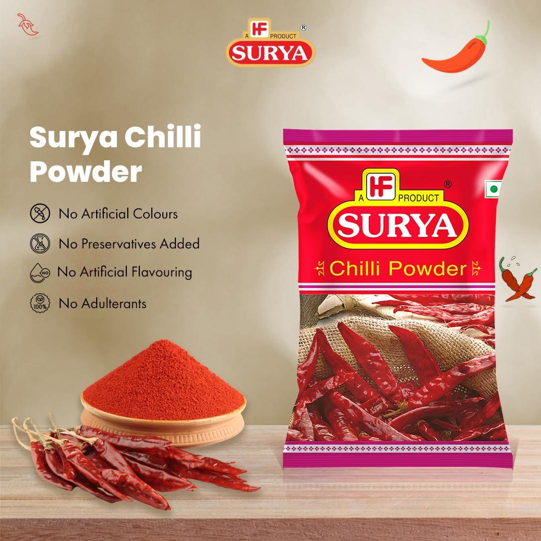 surya Surya 200gm Red Chilli (Lal Mirchi) Powder |Natural |No Preservatives, No Colours