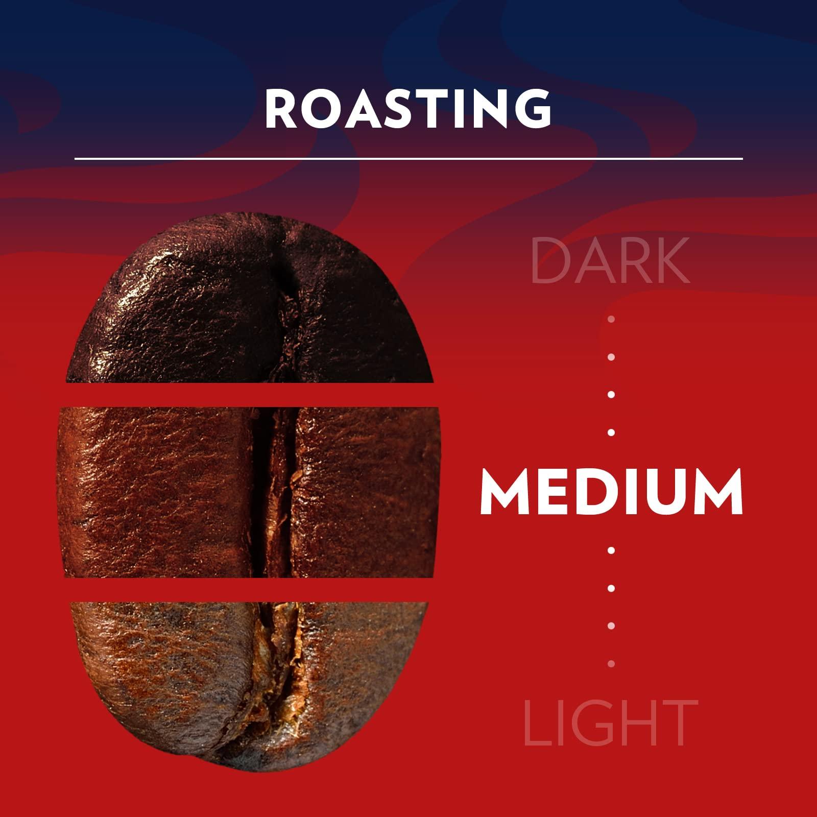 FRESH & HONEST Lavazza Perfetto Espresso, 100% Arabica Ground Coffee Powder, 250g, 1 Bag & Lavazza Crema E Gusto Ground Coffee Powder, 250g, Bag