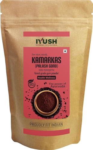 IYUSH IYUSH Herbal Ayurveda Kamarkas Powder | Kamarkas Gondh | Kamarkas Gum | Kamar Kas | Palash Gond Powder | Kamar Kass | Butea Monosperma | 900gm