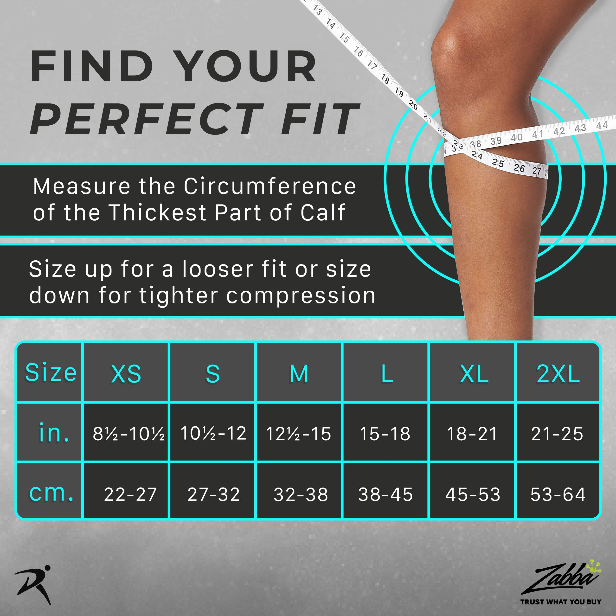 Rymora Rymora Calf Compression Sleeves Men Women Shin Splints Running (Pair Purple) (XL)