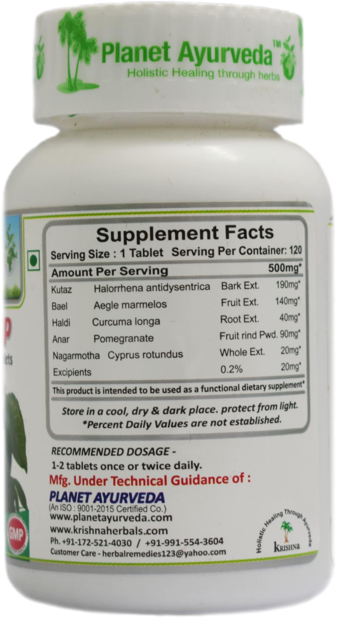 Planet Ayurveda Planet Ayurveda Motion Stop Tablets - 120 Tablets