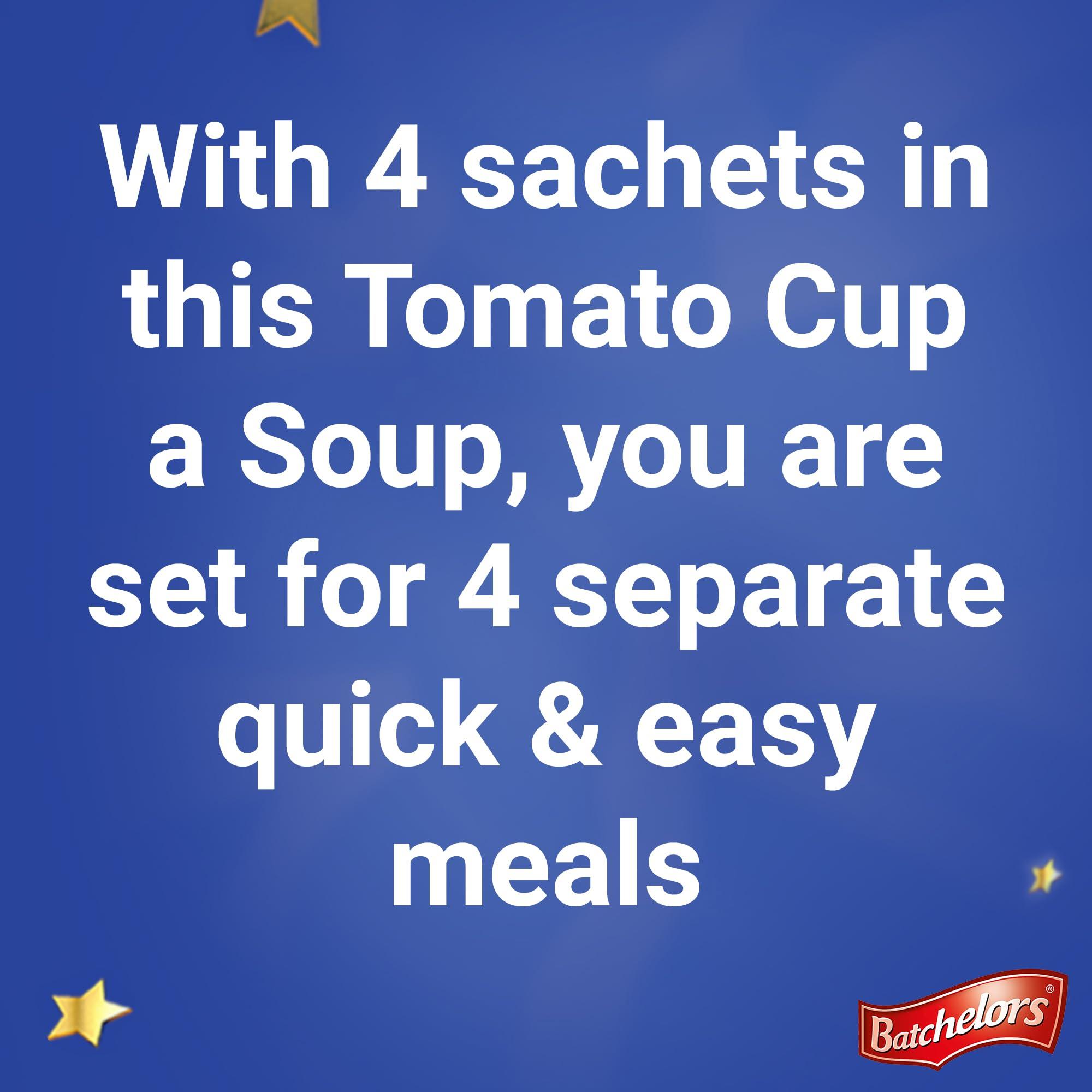 Batchelor's Batchelor's Cup a Soup 4 Sachets - Tomato, 93 g