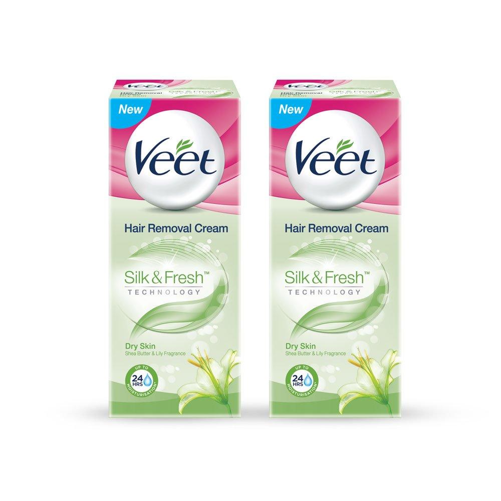Veet Veet-Hair-Removal-Cream-for-Dry-Skin - 25 g (Pack of 2)