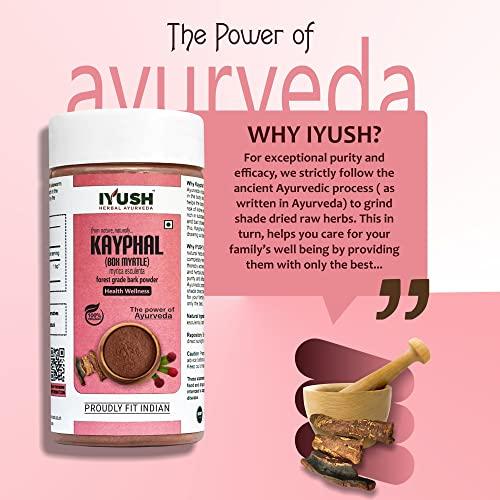 IYUSH Herbal Ayurveda IYUSH Herbal Ayurveda Kayfal Powder – 250gm | Kaifal Powder | Kaiphal Chall Powder| Myrica Esculenta | Myrica Nagi |