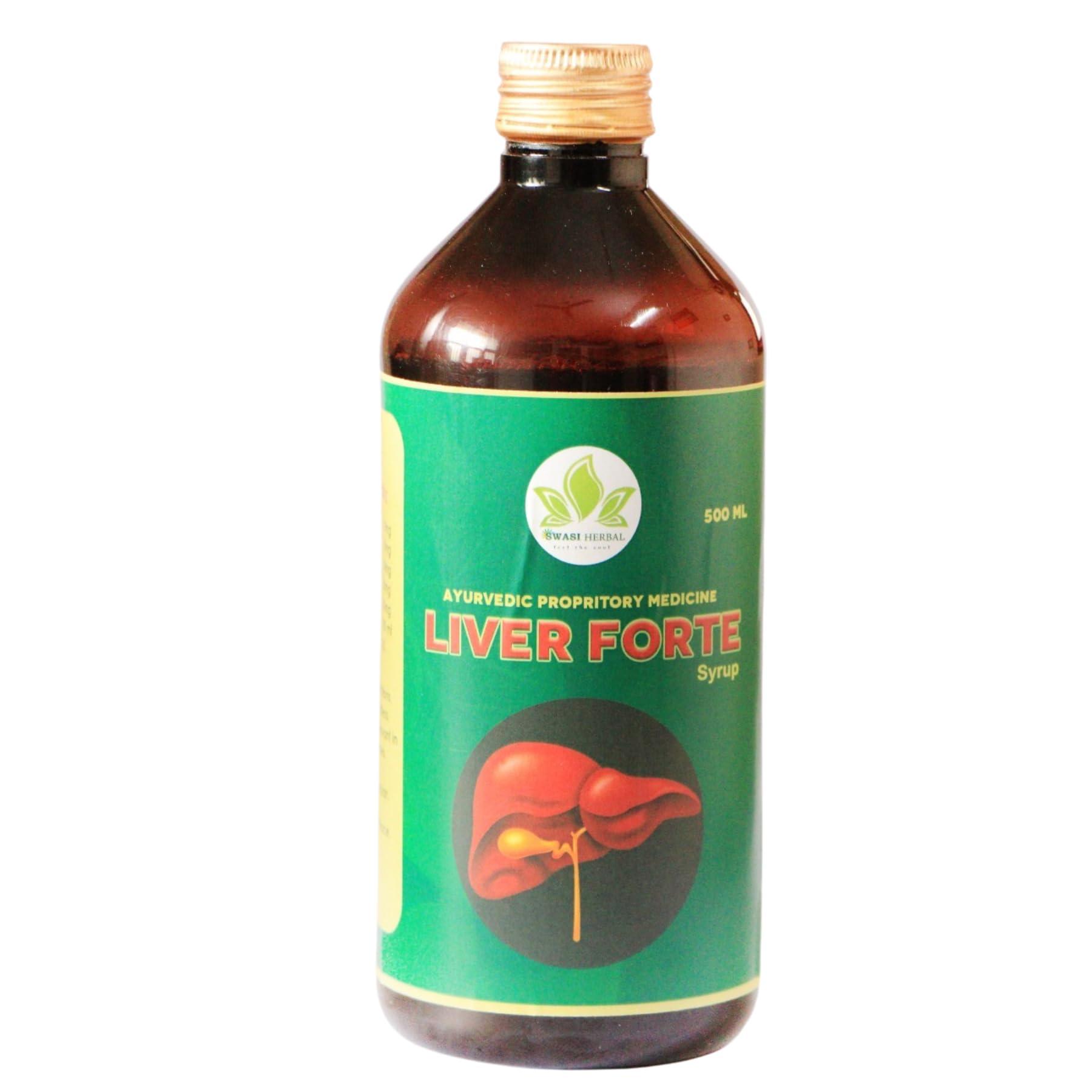 Generic Swasi Herbals liver suplement tonic for Fatty Liver, Men and Women Protection Fatty Liver 500 Ml