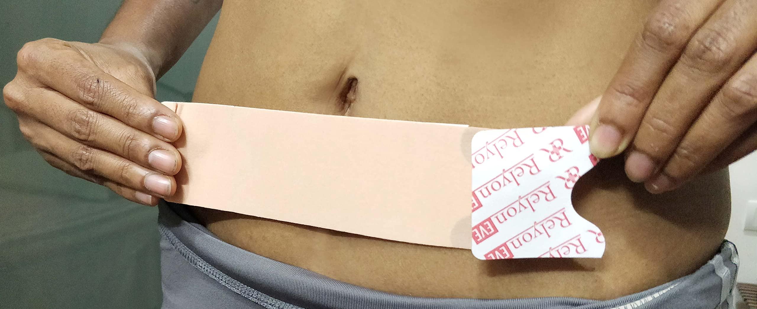 Relyon EVE RELYONEVE E Herbal Pain Relief Patches - Menstrual pain Cramps -Back pain -World first trasndermal patch with Boswella- Instant Releif Plaster & Patch (5 Patches)