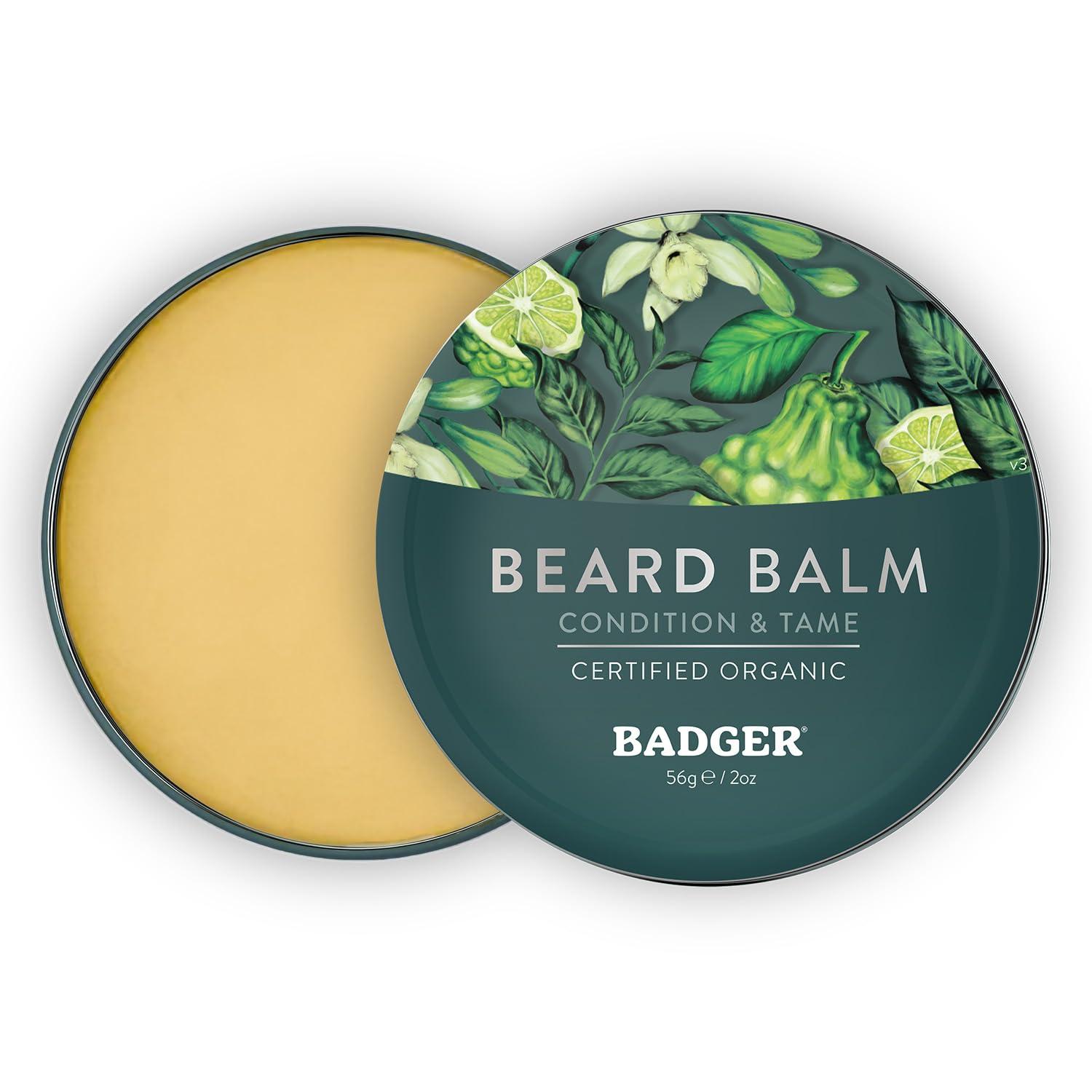 Badger Badger Balm - Beard Balm - Navigator Class Man Care - 2oz