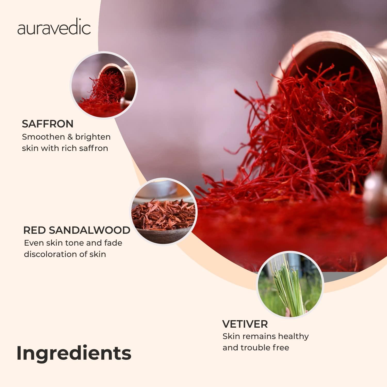 AURAVEDIC Auravedic Kumkumadi Massage oil for women men 200 ml each pack of 2 Kumkumadi tailam Body oil for full body massage Kumkumadi oil body massage oil for full body massage oil for men women