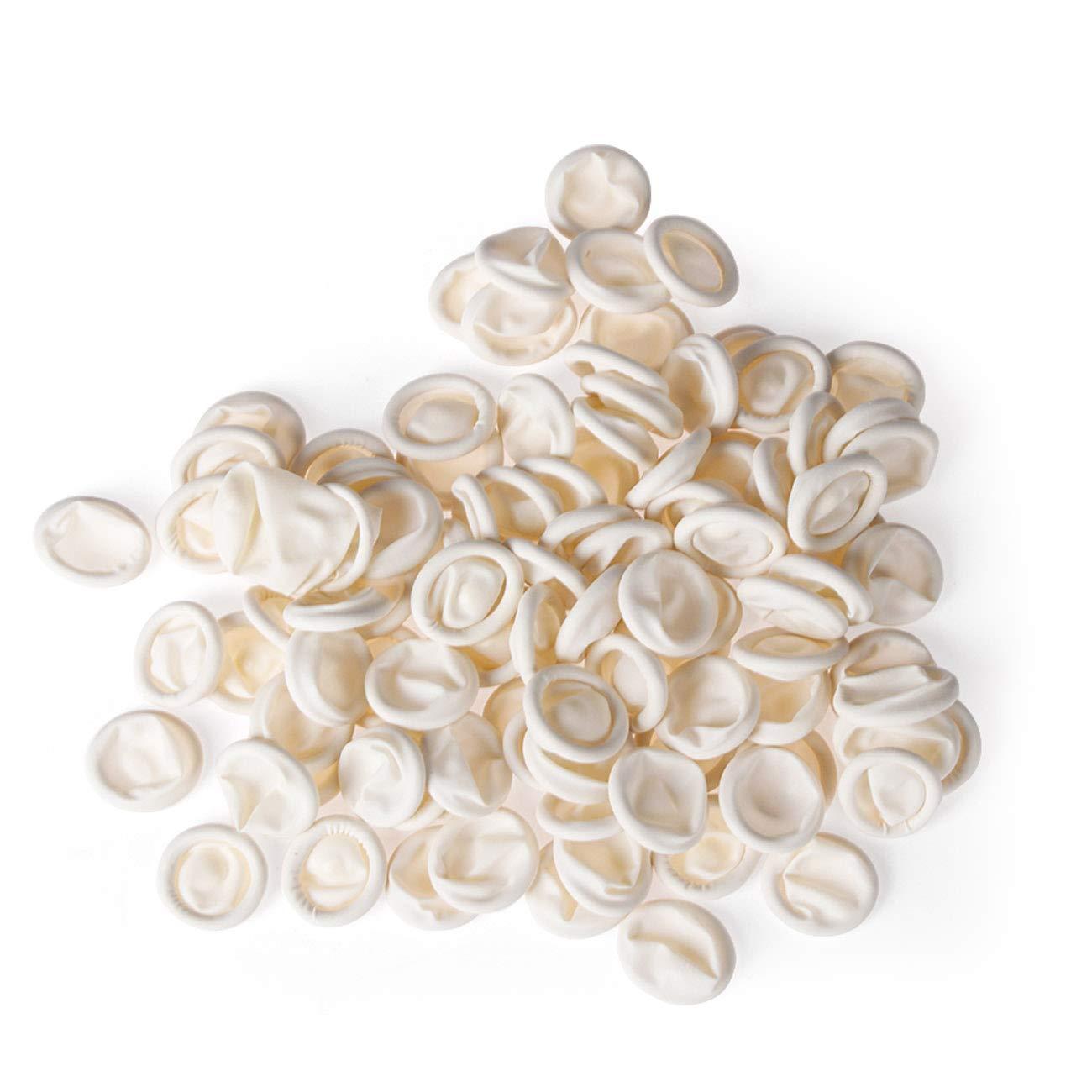 Skreened Skreened Disposable Finger cots Pack of 50-Anti Static,and Durable Rubber fingertips Protectors for Cleaning,Repairing and Painting,Electronic Repair,Handmade