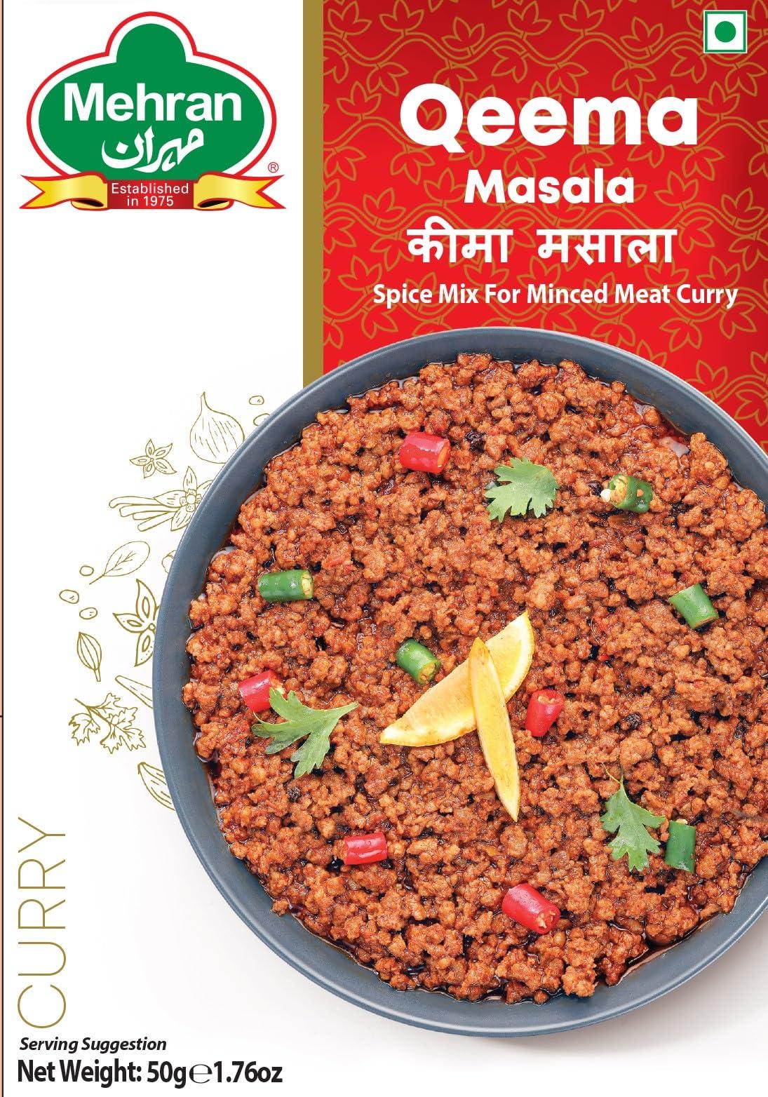 Mehran Mehran Qeema Masala , 50 gms (Pack of 4 )