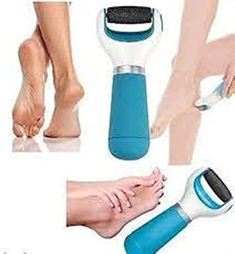 RENUMAX RENUMAX Best-Foot scrubber||Cracked Heels Pedicure||Dead skin Remover of Feet Massager||Callus Remover Perfect Electronic Dry Foot File||Coarse roller head||with diamond crystals (4)