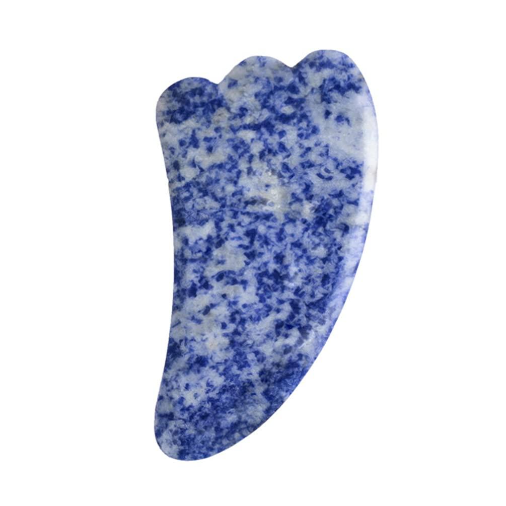 FOMIYES FOMIYES Jade Face Massager Jade Scraping Massage Quartz Face Massage Tool Anti- Aging Skincare Board for Face Body SPA Acupuncture Treatment Facial Lifting Tightening