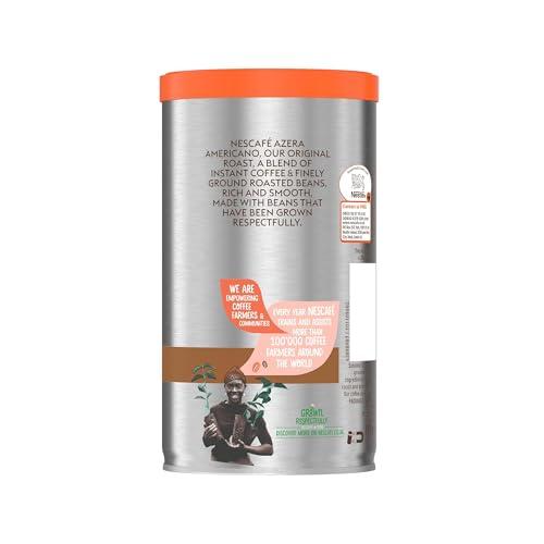 Nestle Nestle Nescafe Azera Americano Instant Coffee With Ground Beans, 90g