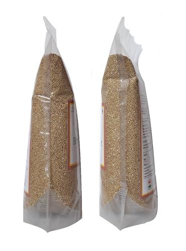 Generic Unpolished Browntop Millet 1kg (2 x 500g), Andu korralu, Hari Kangni, Kula Saamai, Korale