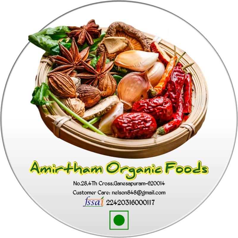 Amirtham Organic Foods Double Beans (500g x Pack of 2) / French Lima Beans/ by Amirtham Organic Foods