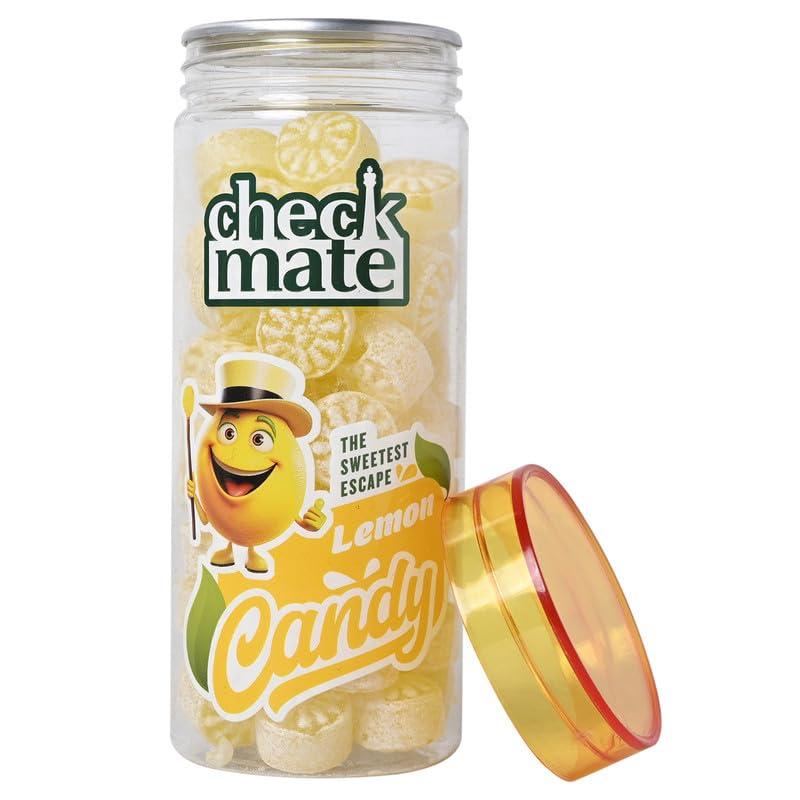 CHECKMATE CHECKMATE LEMON FLVR SUGAR BOILED CANDIES 220GM