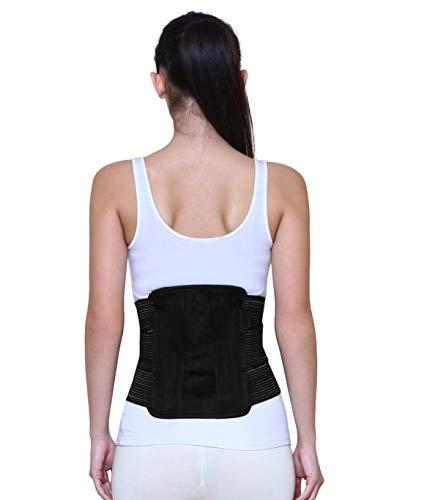 Remedo Remedo Lumbar Support Belt, Medium 32-36 Inches (Black)