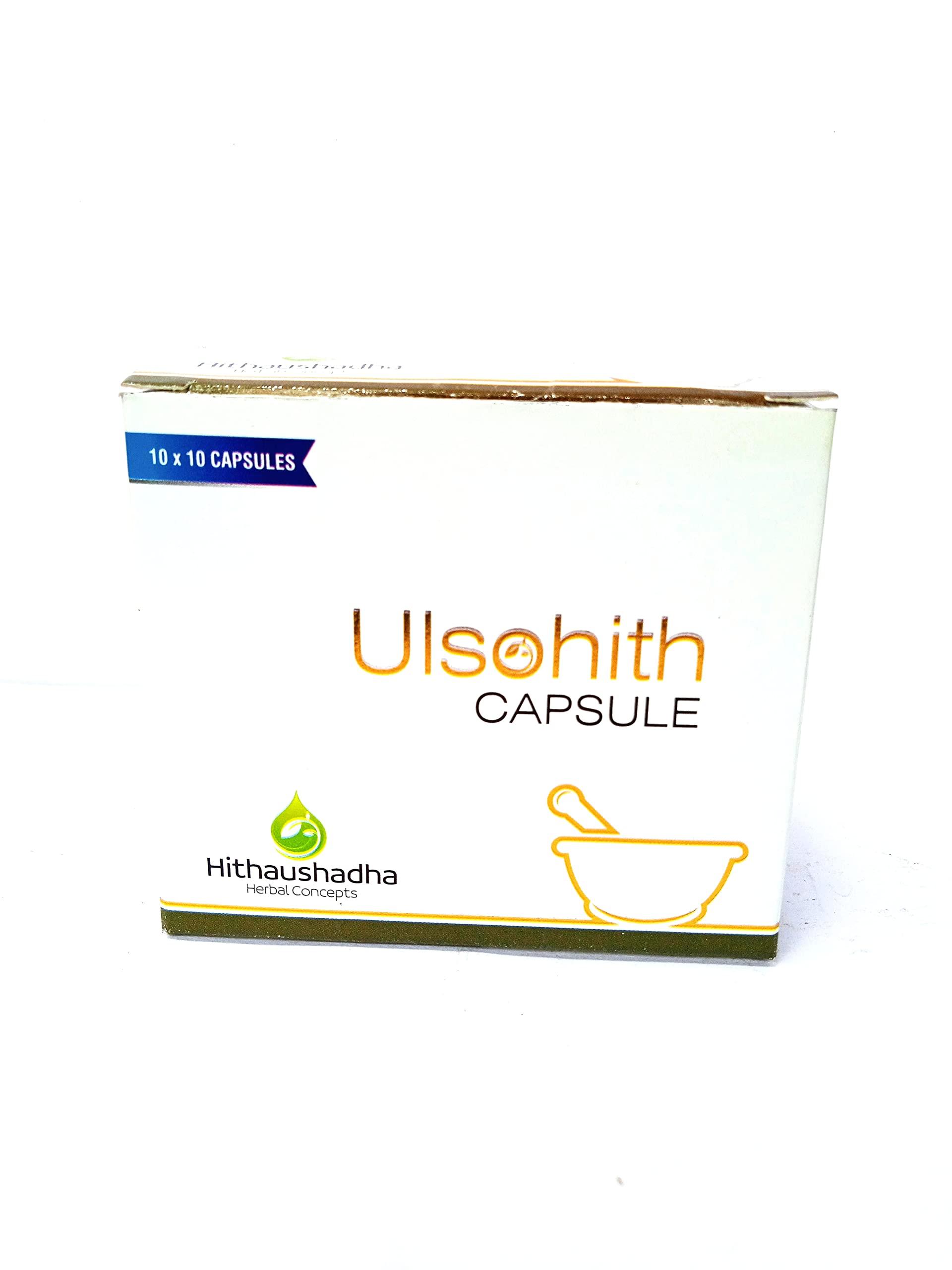 Hithaushadha Herbal Concepts Hithaushadha Herbal Concepts Ulsohith Capsule, 500mg