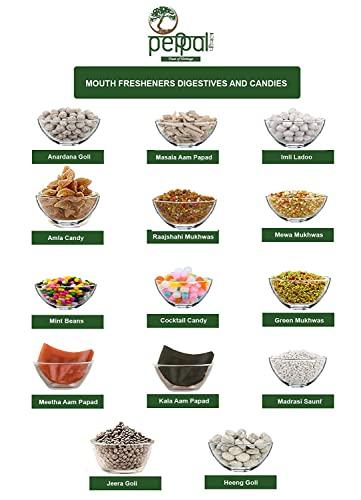 Peppal Peppal Imli candy (Tamarind & Jaggery Candy) 720 Grams - 6 Bottles of Khatti, Methi Imli, Chulbuli Imli Tamarind Twist Candy, Tamarind Candy | Mukhwas Bottle