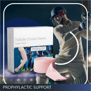 WROXTY WROXTY Cotton Arm Sleeve For Cricket elbow braceTubular Cricket Sleeve Sun Protection Arm Sleeves For Men & Women 5M Roll