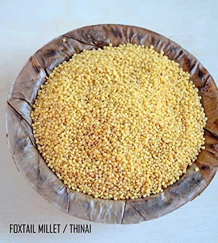 VS Products VS Products Foxtail Millet | Kaon | Kang | Kangni | Kakum | Navani | korralu | Korra | Thinai Rice, 3Kg