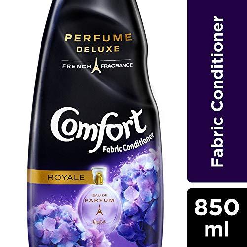 Comfort Comfort Perfume Deluxe After Wash Fabric Conditioner Royale 850 ml, Liquid Fabric Softener and Comfort Perfume Deluxe After Wash Fabric Conditioner Desire 850 ml, Liquid Fabric Softener
