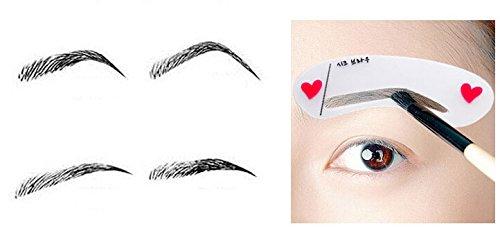 Cairo Cairo Facial Hair Epilator Remover Tool for Face Clean with Eyebrow Stencils Shaping Kit