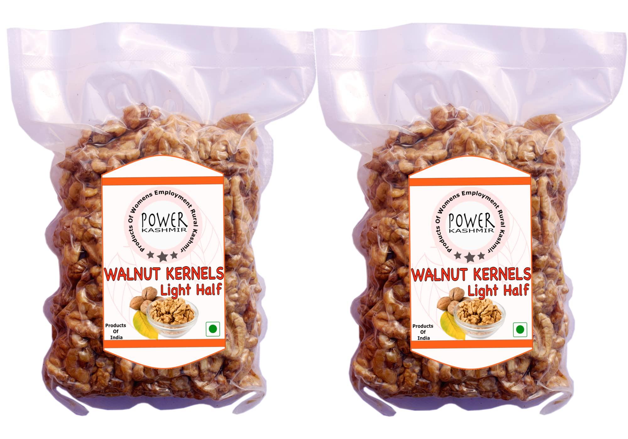 Power Kashmir Power Kashmir White Walnut Halves Half Without Shell Walnut Kernels Kashmiri 1kg