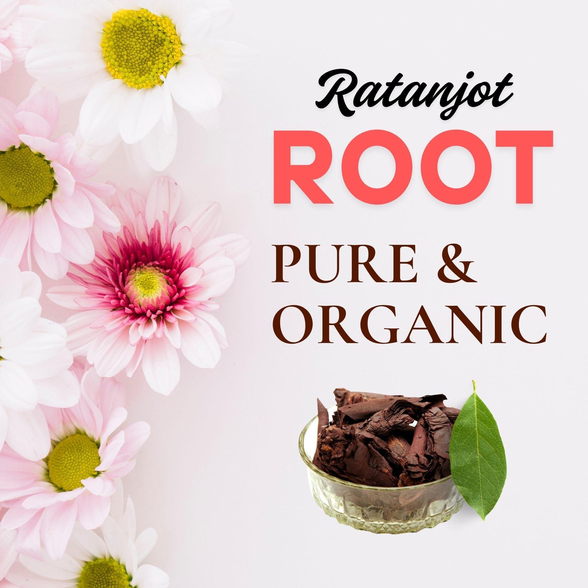 BrijBooti BrijBooti Birju Mahavir Ratanjot - Alkanna Tinctoria -Alkanet Root 400 Gr