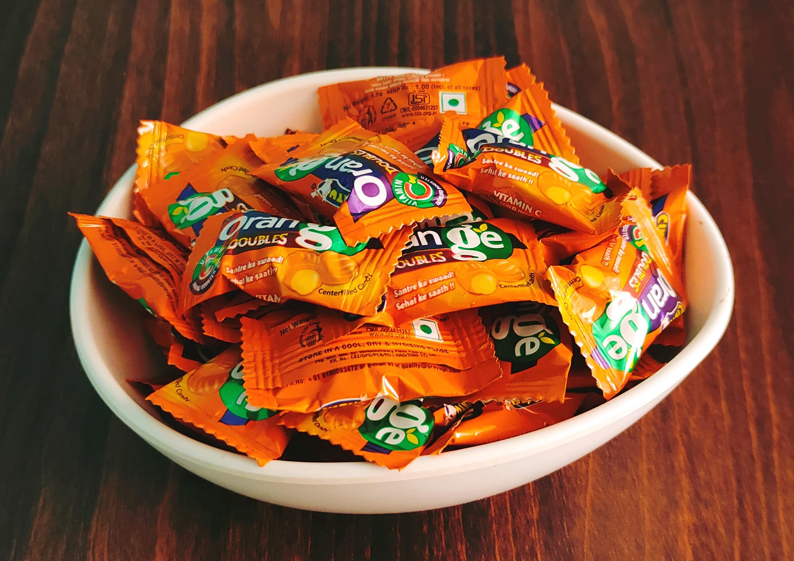 Cintu Cintu Mango Doubles Centerfilled Candy - Pack of 150 + Cintu Mangolik Candy 160 - Pack of 150 + VIN Pulippu Mittai Sour Candy 100 pieces