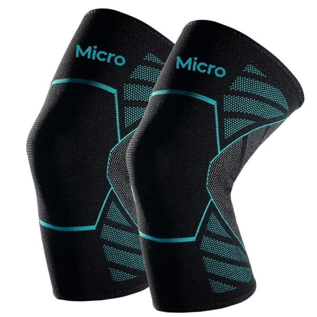 Gogood Gogood Knee Support Caps Pain Relief Men and Women/Ortho Knee Guard for Kabaddi Gym Workout Squats Running Jogging Cycling Sports XL (1 Pair)