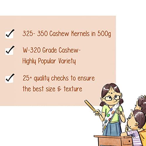 Paper Boat Paper Boat Whole Cashews, Natural & Premium Value Pack 500gm