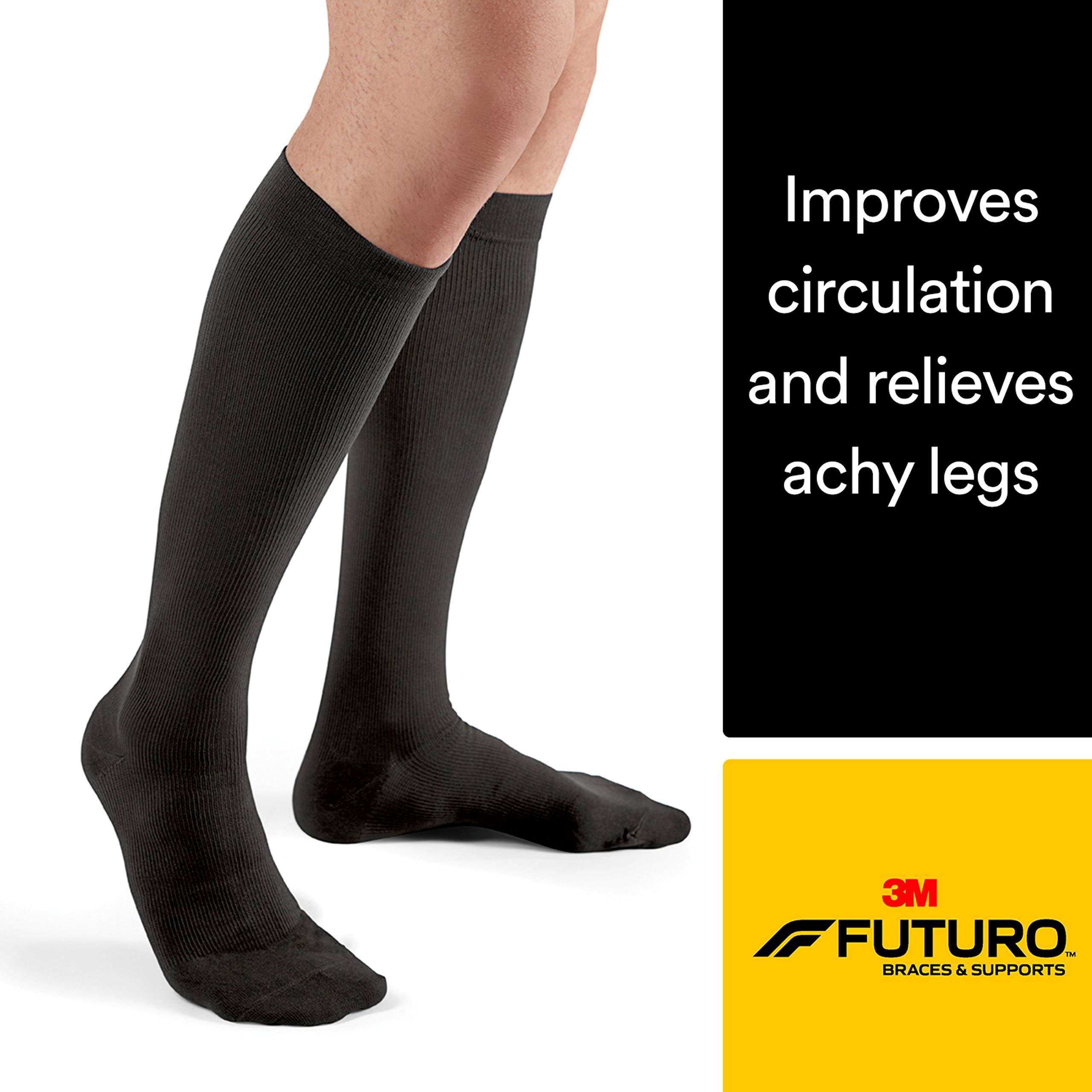 Futuro Futuro Restoring Men\'s Dress Socks, Firm Support 20-30 mmHg - in your choice of colors