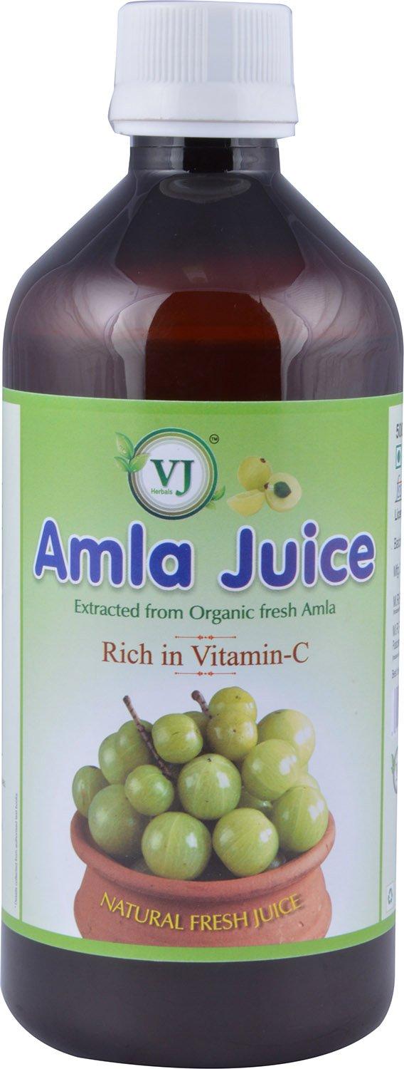 V.J.Herbals V.J.Herbals Amla Juice (White Color, 500 ml)